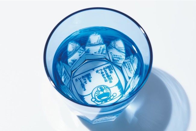 những chiếc cốc Kiriko mang thông điệp khích lệ của Doraemon 